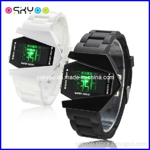 Silicone LED Digital Sports Wrist Watch